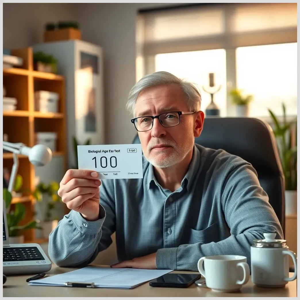 Saber edad biológica: descubrió 10 años más y cambió todo Test saber edad biológica: descubrió 10 años más y cambió todo