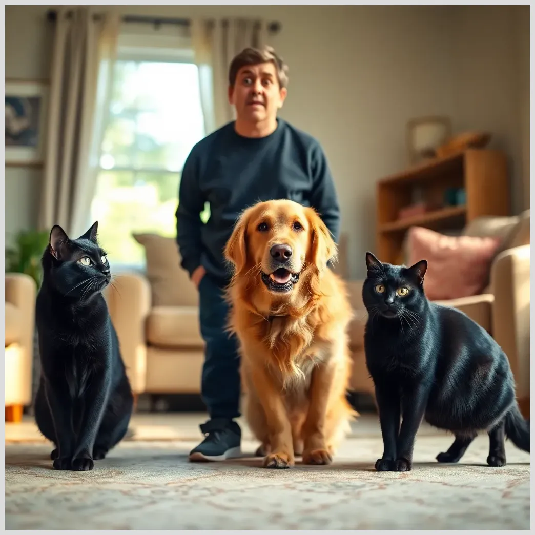 Borró años de amistad por no saber si era golden retriever o gato negro Test borró años de amistad por no saber si era golden retriever o gato negro