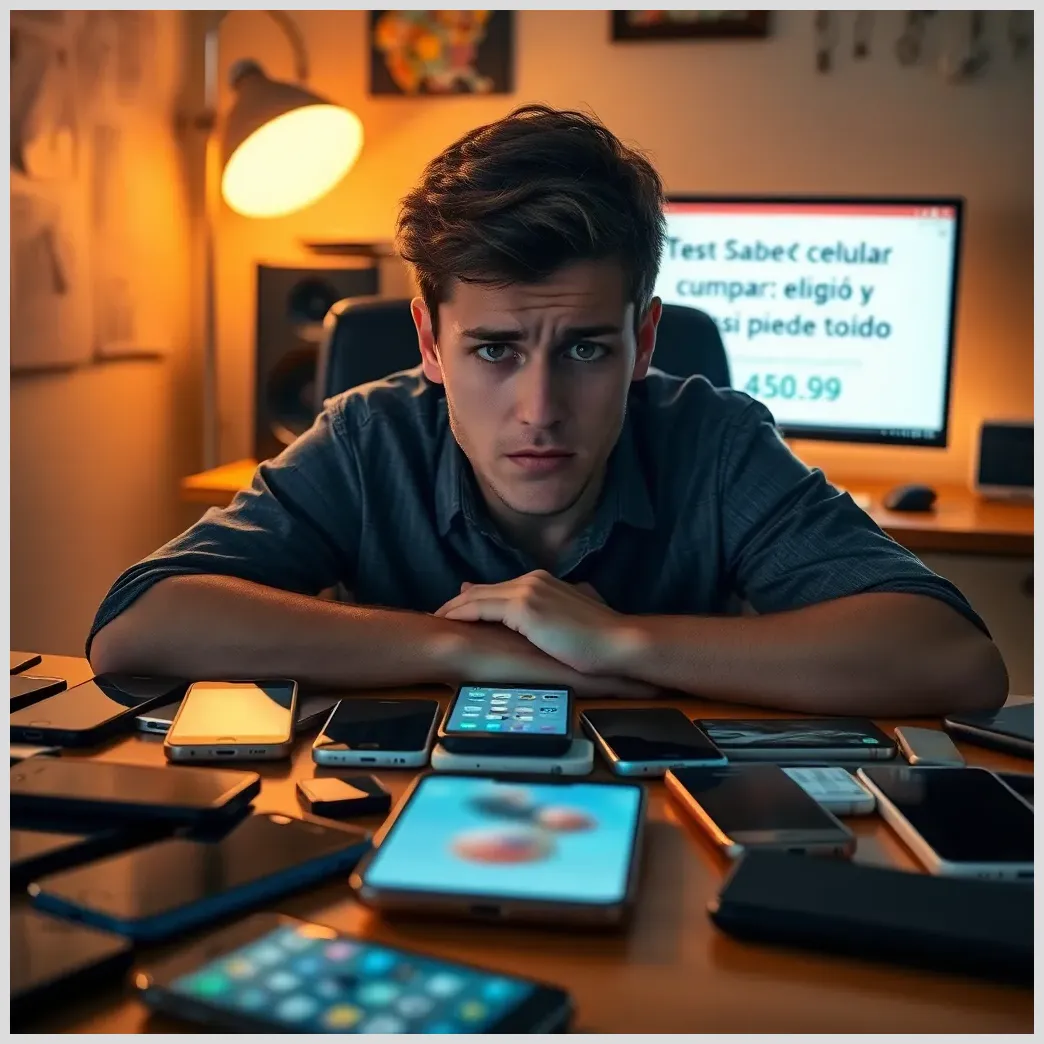 Test saber qué celular comprar: eligió el peor y casi pierde todo